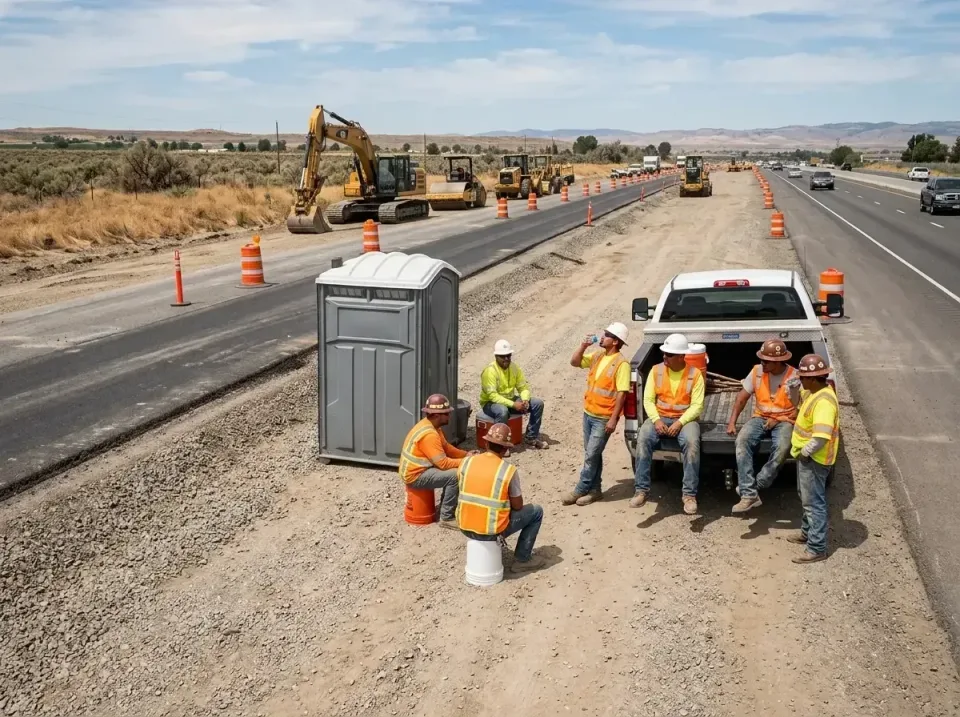 highway-road-construction-crew-007 — frequently asked questions, Porta Potty and Restroom Rentals in Ionia, MI